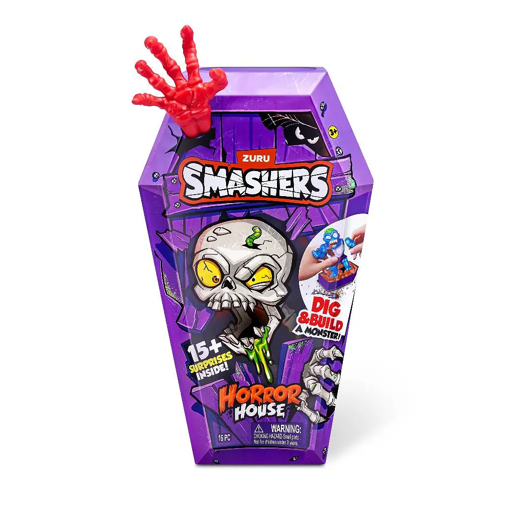 Ігровий набір Smashers з аксесуарами Horror House-Medium Dino / Середній Будинок Жахів - Діно (74125A) - фото 9