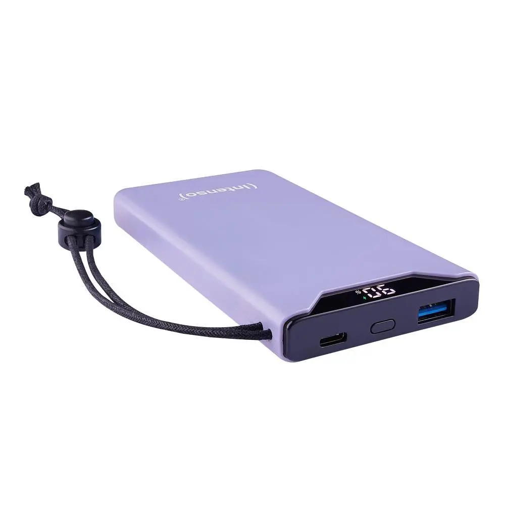 Портативний зарядний пристрій USB 10000MAH QC3.0 PURPLE F10000 7332033 INTENSO - фото 2