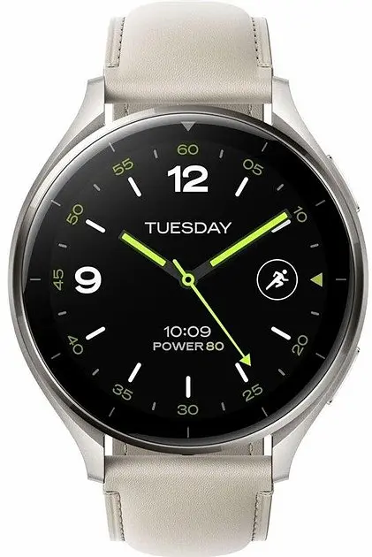 Смарт-годинник Xiaomi Watch 2 Titan Gray Case з білим листом щита (BHR9306GL) (UA UCRF) - фото 2