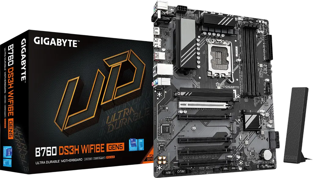 Материнська плата Gigabyte B760 DS3H WF6E GEN5 Socket 1700 - фото 4