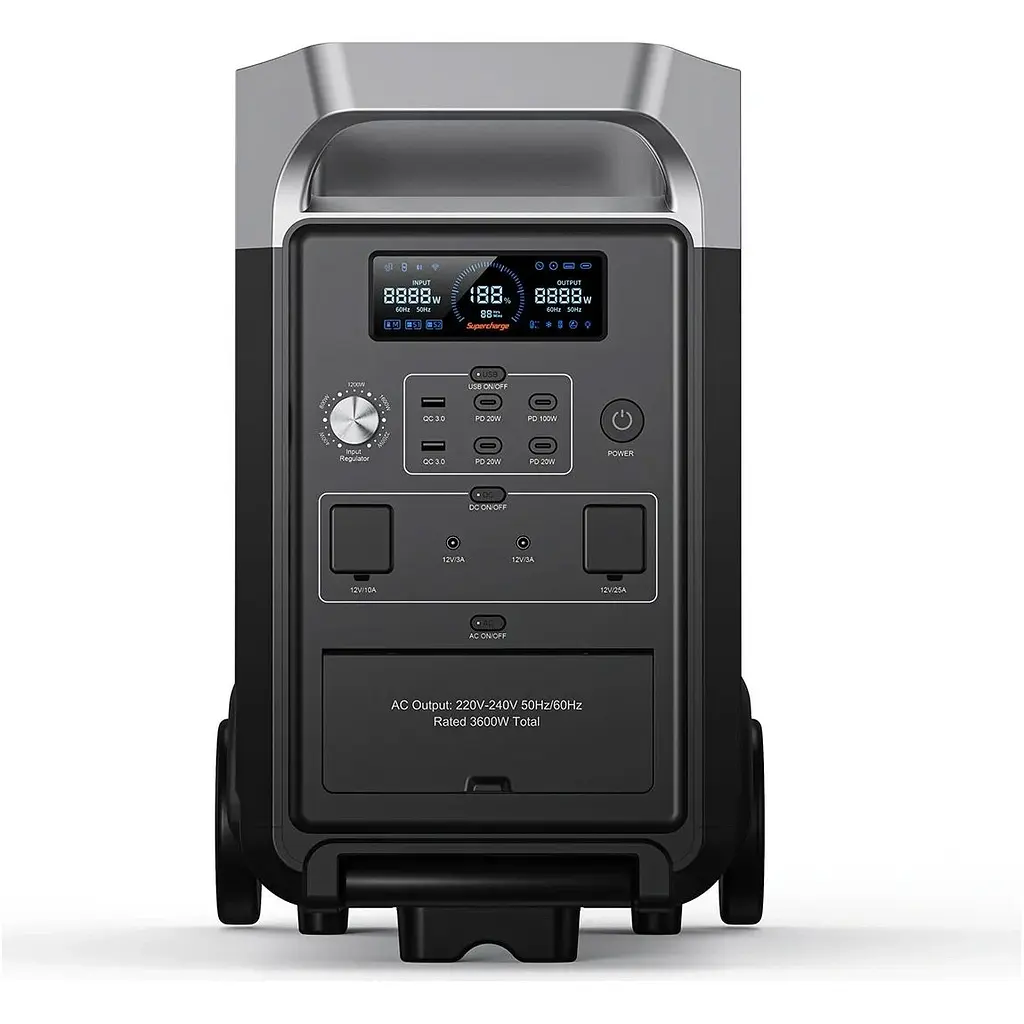 Зарядна станція Fossibot F3600 Pro Black [114114] - фото 3