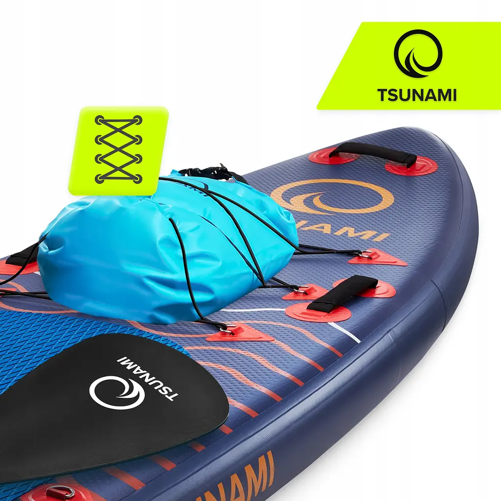 Надувна SUP дошка TSUNAMI 350 см із веслом Wave T05 (P-5907739314246) - фото 2