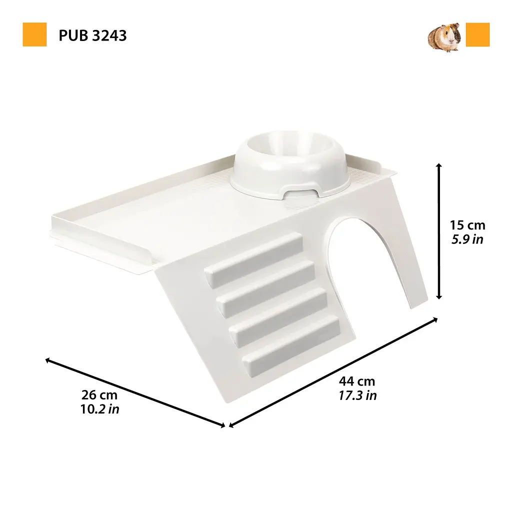 Будиночок для гризунів Ferplast PUB 3243 44x26x15 см 93243021 - фото 2