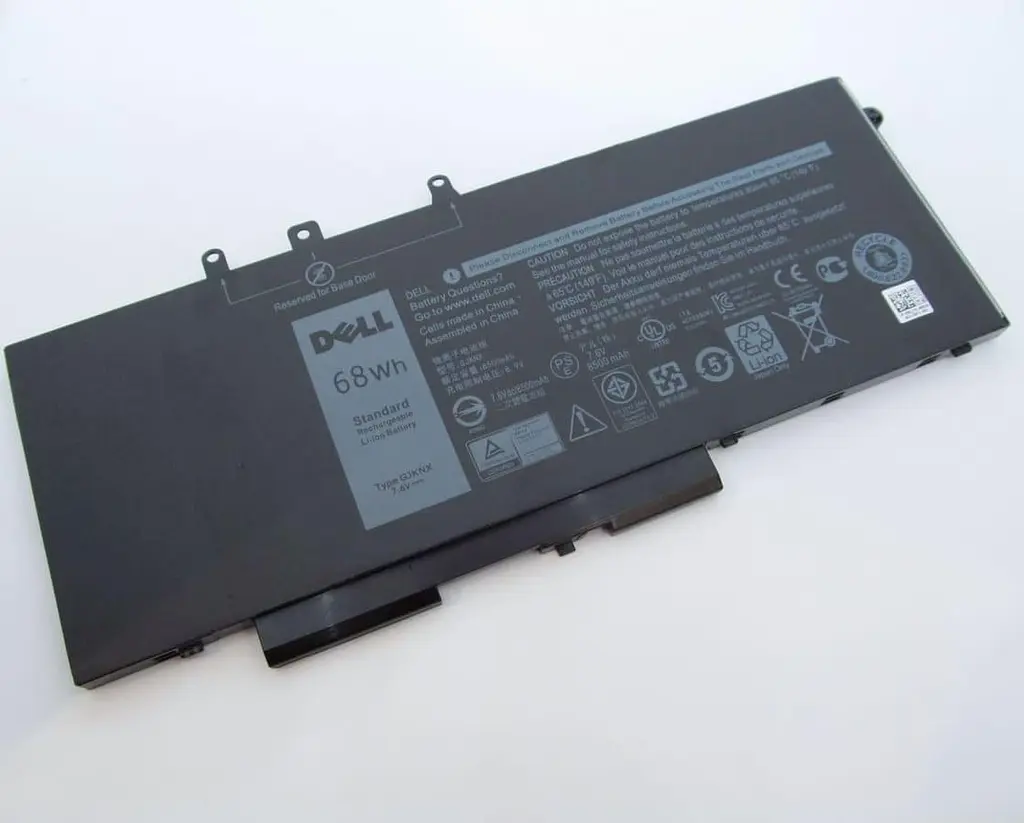 Акумулятор Dell Latitude 5480 GJKNX (long), 68Wh (8500mAh), 4cell, 7.6V, Li-ion (A47312) - фото 2