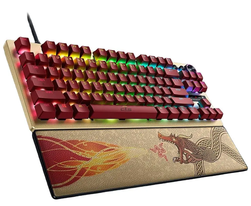 Клавиатура Razer Huntsman V3 Pro TKL RGB 84key Analog Optical Switches ENG Counter-Strike 2 Edition (RZ03-04982100-R3M1) - фото 2