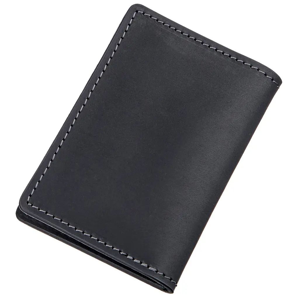 Шкіряна обкладинка на паспорт GRANDE PELLE 10х7х0,5 см acs0015126 - фото 2