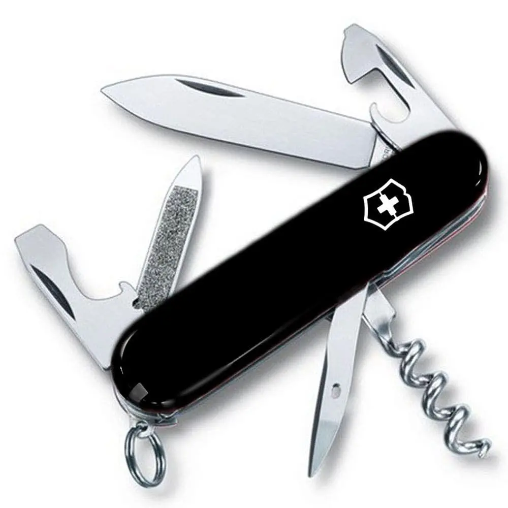 Ніж Victorinox Sportsman 84мм 13функ чорн - фото 3