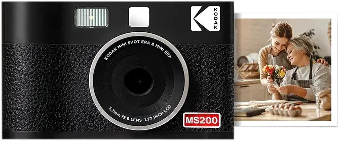 Фотокамера миттєвого друку Kodak Mini Shot 2 Era (MS200) чорна - фото 4