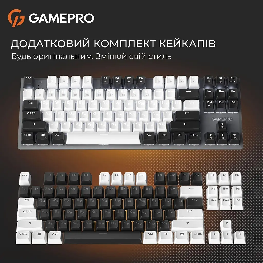 Клавиатура GamePro Genesis Joker 87% Red switches (MK124G) - фото 14