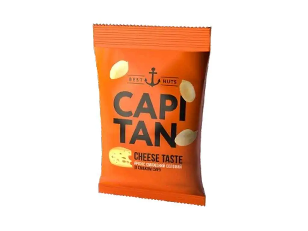 Арахіс CAPITAN 70г Сир солоний зі смаком