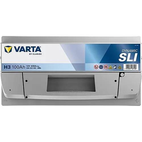 Акумулятор Varta Dynamic SLI 12В 100Аг 830А (EN) R+ (600402083) - фото 5