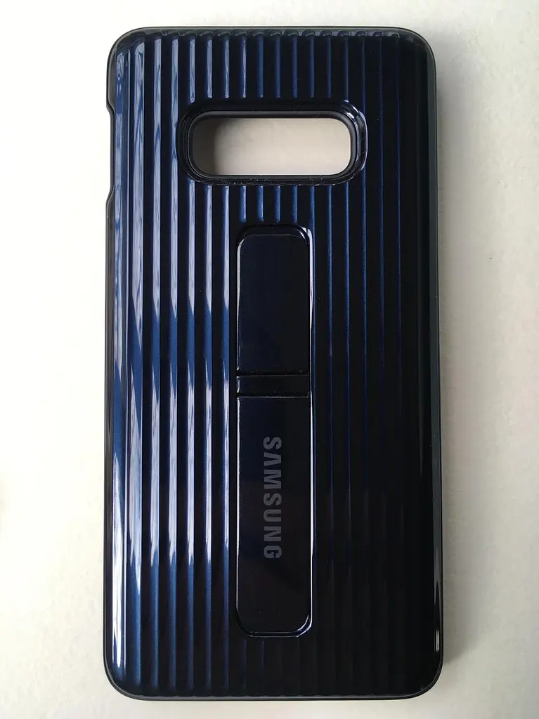 Чохол оригінальний з підставкою Official Protective Standing Cover EF-RG970CLEGRU Samsung Galaxy S10e Blue Navy - фото 5