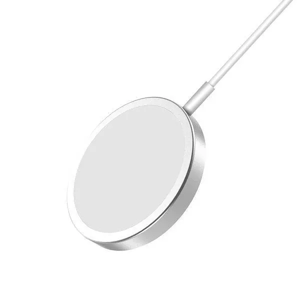Зарядка Qi XO magnetic wireless charger CX004 15W беспроводное белое - фото 3