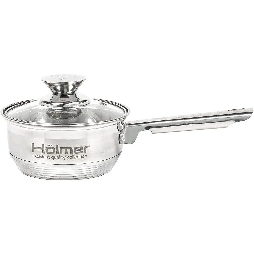 Ковш с крышкой Holmer SP-12511-SS, 1,1 л (SP-12511-SS) - фото 3