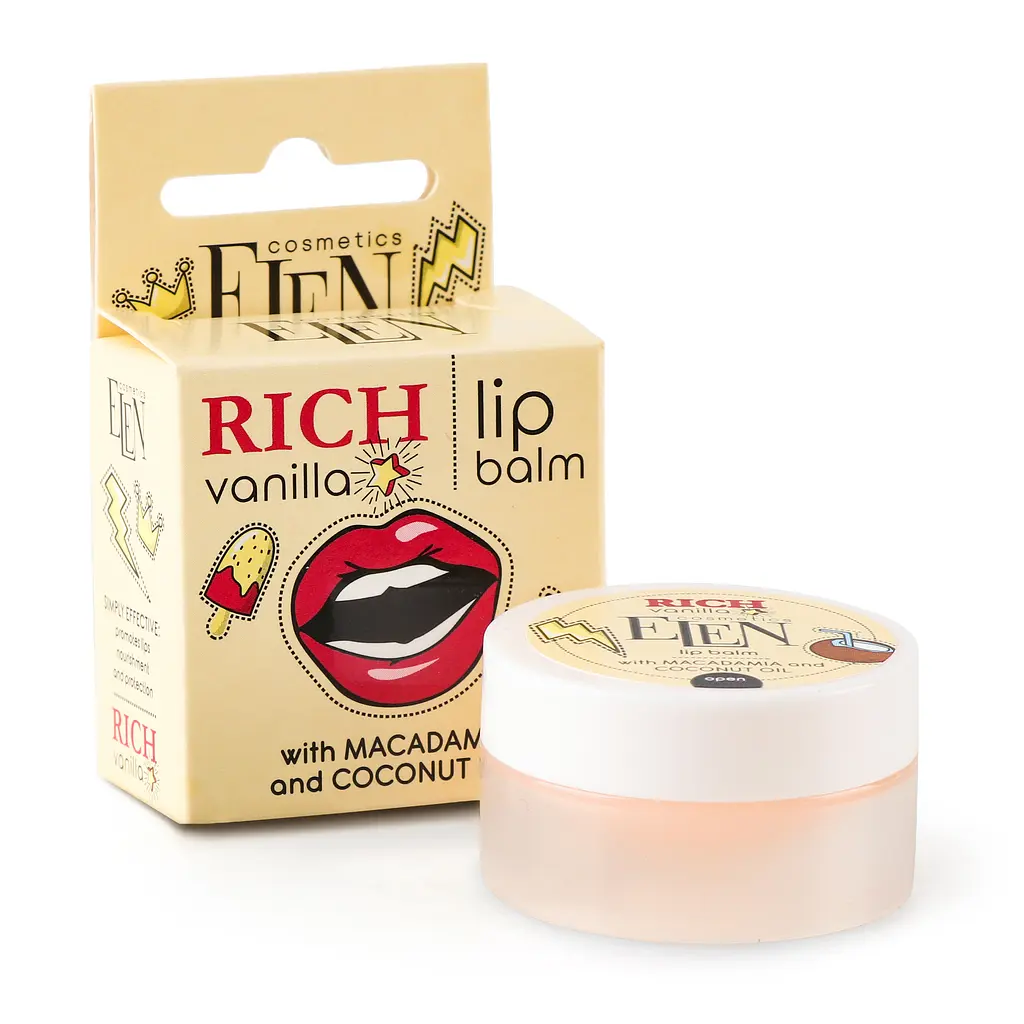 Бальзам для губ Elen Cosmetics Rich Vanilla 9 мл - фото 2
