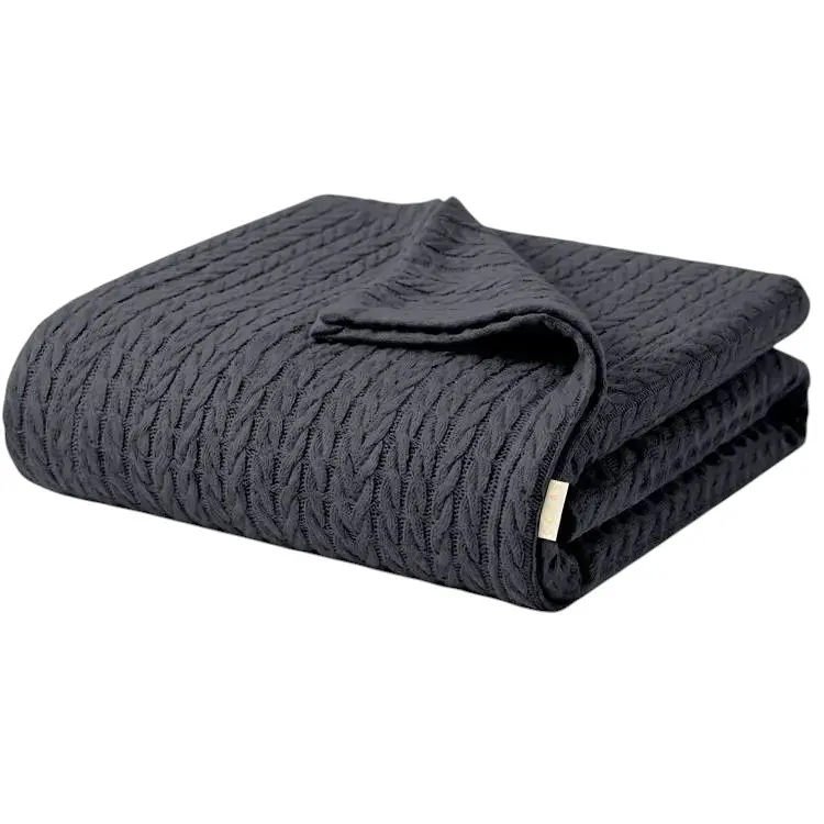 Плед покривало Cosas Beluga Knitted Braid 230х240 см косичка (Blanket_64-1Beluga_KnittedBraid_230x240)