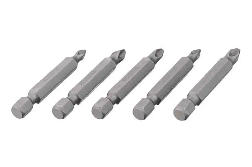 Набір біт викруткових насадок хрестоподібних Intertool PH1 x PH2 x PZ1 x PZ2 x 50 мм Storm (в упаковці 5 шт.) - фото 2