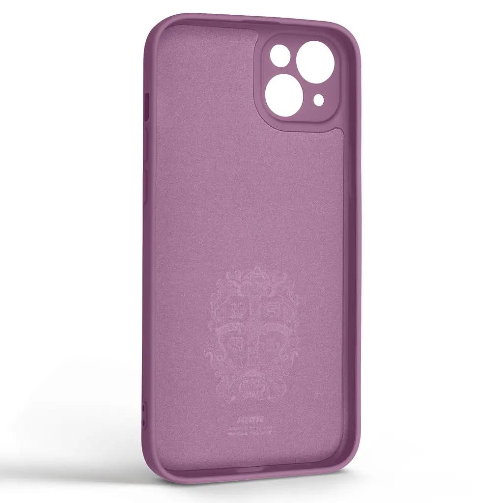 Силиконовый чехол для Apple iPhone 14 Plus, Icon Ring, фиолетовый, панель-накладка, с кольцом-подставкой на 360°, противоударный, возможность использования магнитных держателей, ArmorStandart (ARM68706) - фото 2