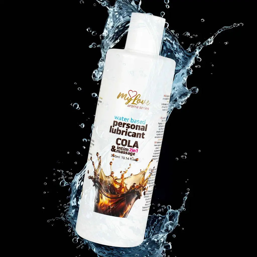 Лубрикант MyLove Aroma Series IntimMassage 2in1 Cola, 300 мл - фото 3