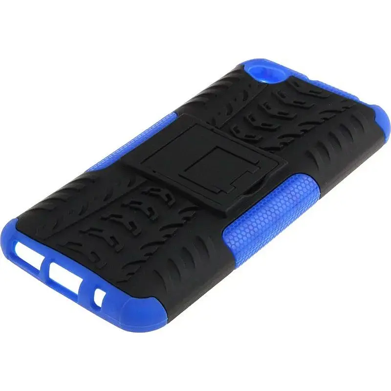 Чохол-накладка Toto Dazzle Kickstand 2 in 1 Case Xiaomi Redmi Go Blue - фото 7