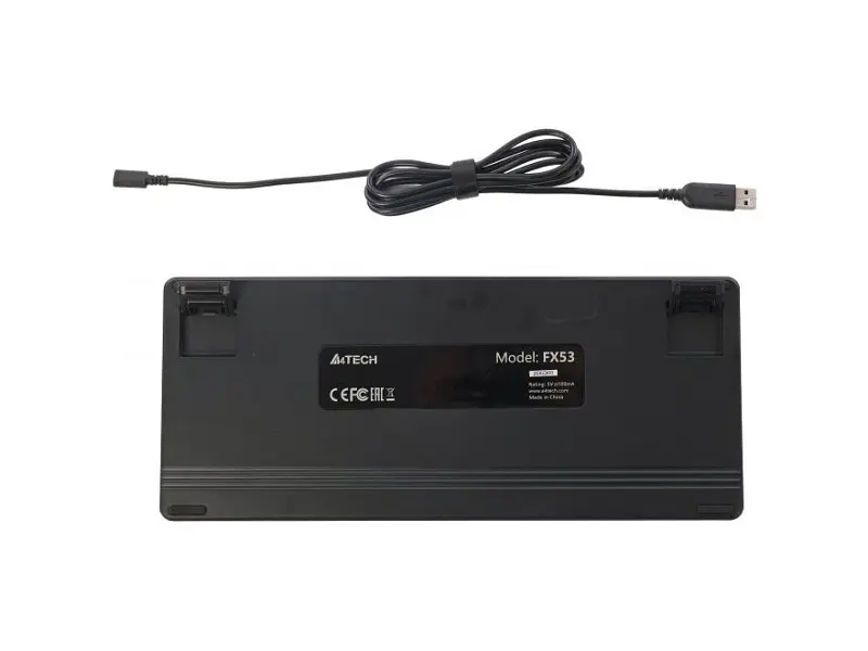Клавіатура A4Tech Fstyler FX53 Black - фото 5