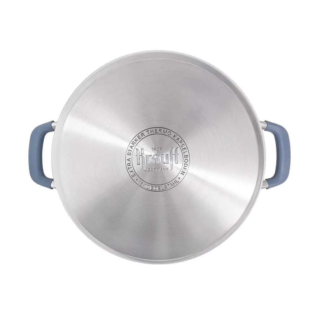 Каструля з кришкою Krauff MasterChef 26-238-088 24 см 6.1 л срібляста - фото 5