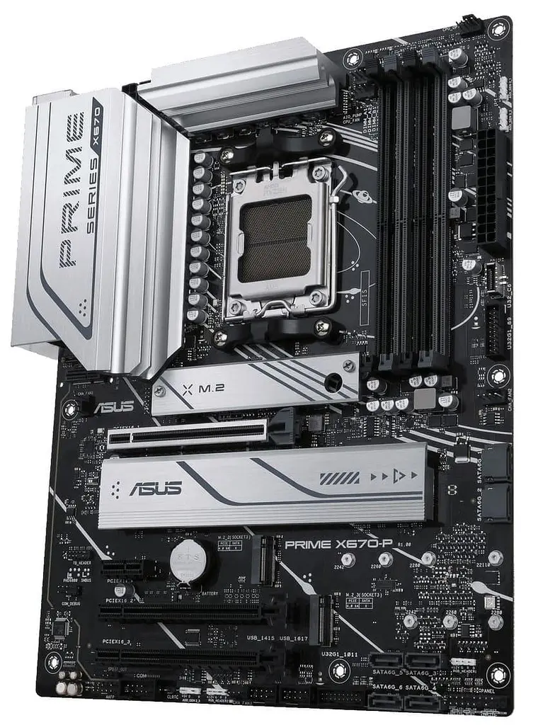 Материнська плата ASUS PRIME X670-P (PRIME X670-P) (Socket AM5, AMD X670, ATX) Б/в - фото 2