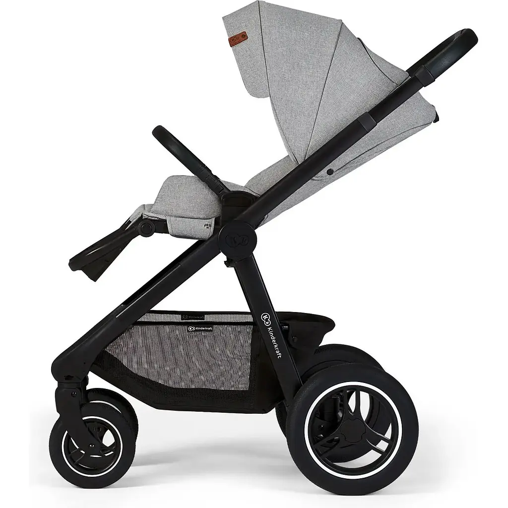 Універсальна коляска 2 в 1 Kinderkraft Everyday 2 Light Gray світло-сіра (00-00305224) - фото 9