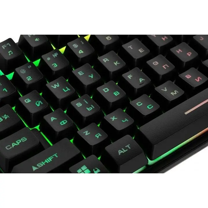 Клавиатура игровая 2E Gaming KG355 LED Ukr Black (2E-KG355UBK) - фото 4