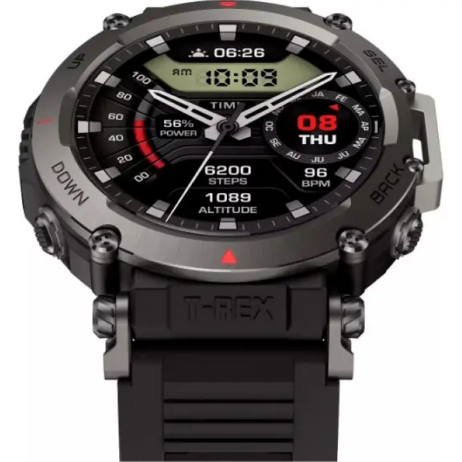 Смарт-годинник Amazfit T-Rex Ultra Abyss Black (W2142EU1N) [105163] - фото 5