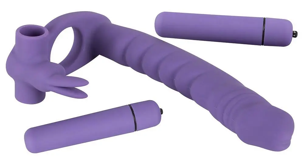 Анальний вібратор You2Toys Orion Los Analos Double Delight 16 см фіолетовий - фото 4
