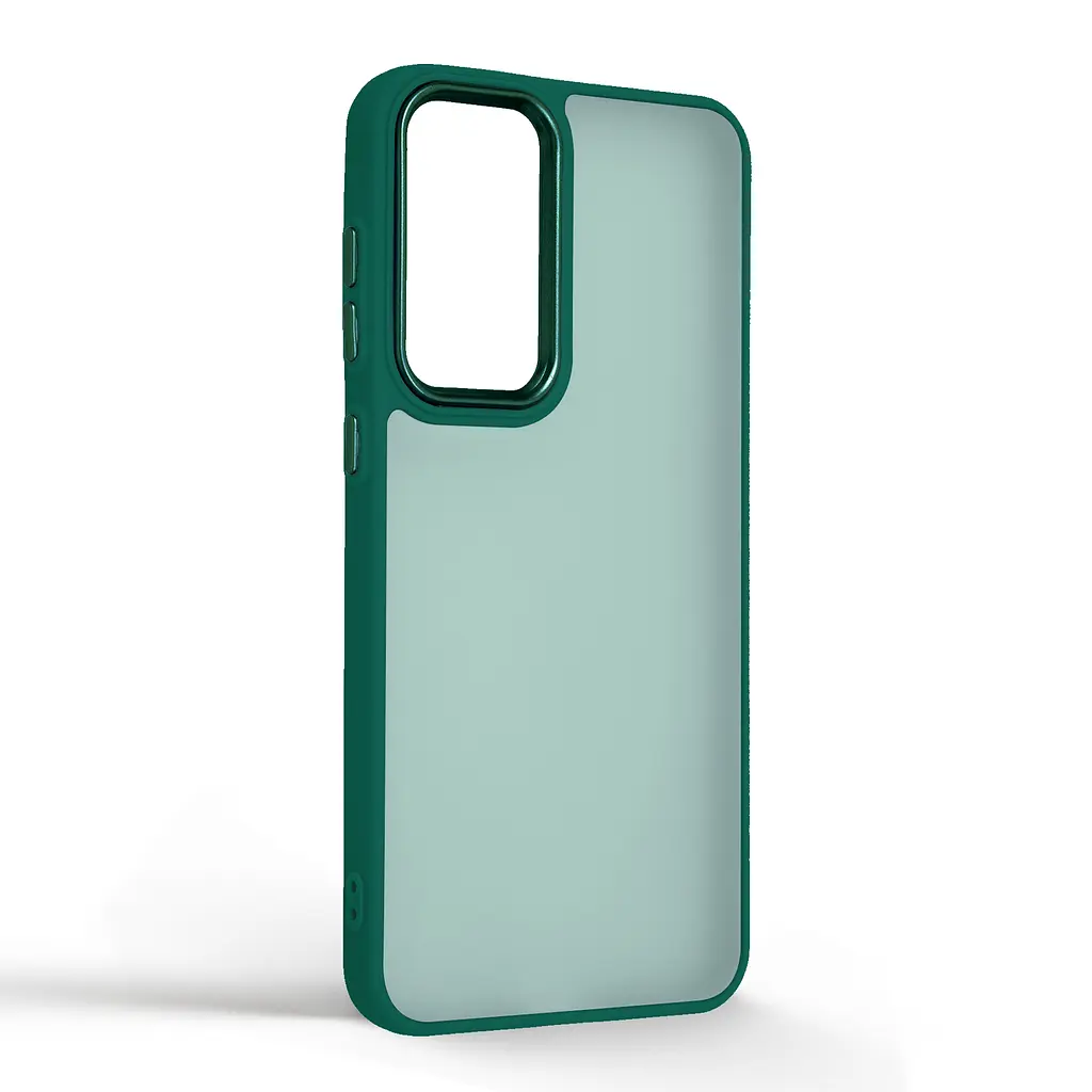 Противоударный чехол для Samsung Galaxy A36 5G, Frame, зеленый, панель-накладка, термополиуретан TPU + поликарбонат PC, защита всего корпуса, защита кнопок и камеры, устойчив к деформациям, ArmorStandart (ARM84812) - фото 2
