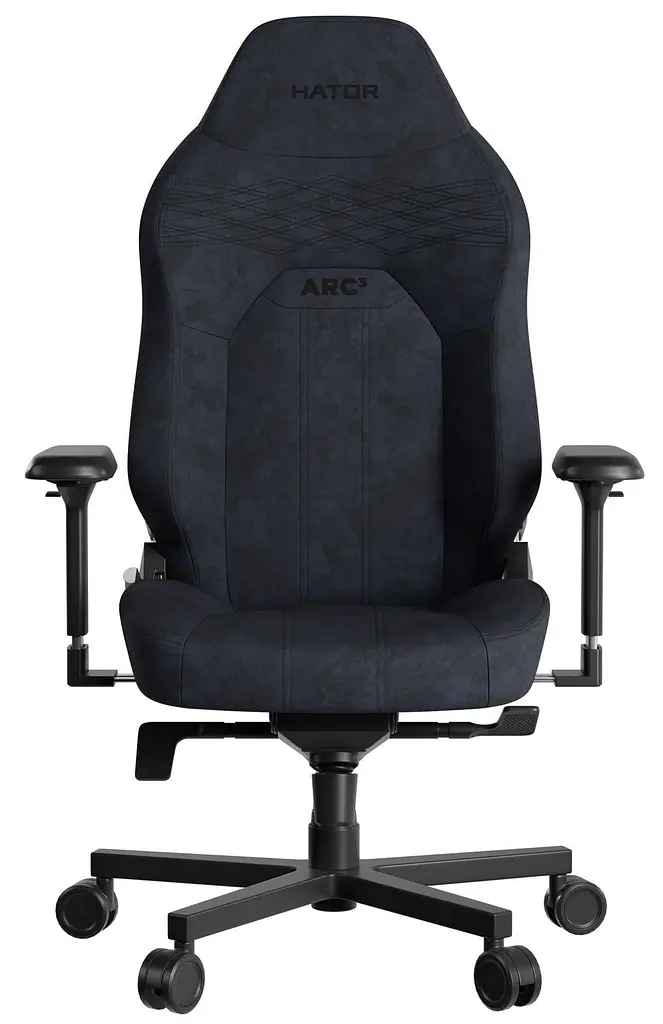 Ігрове крісло HATOR Arc 3 L Velour Black (HTC3440L) - фото 2