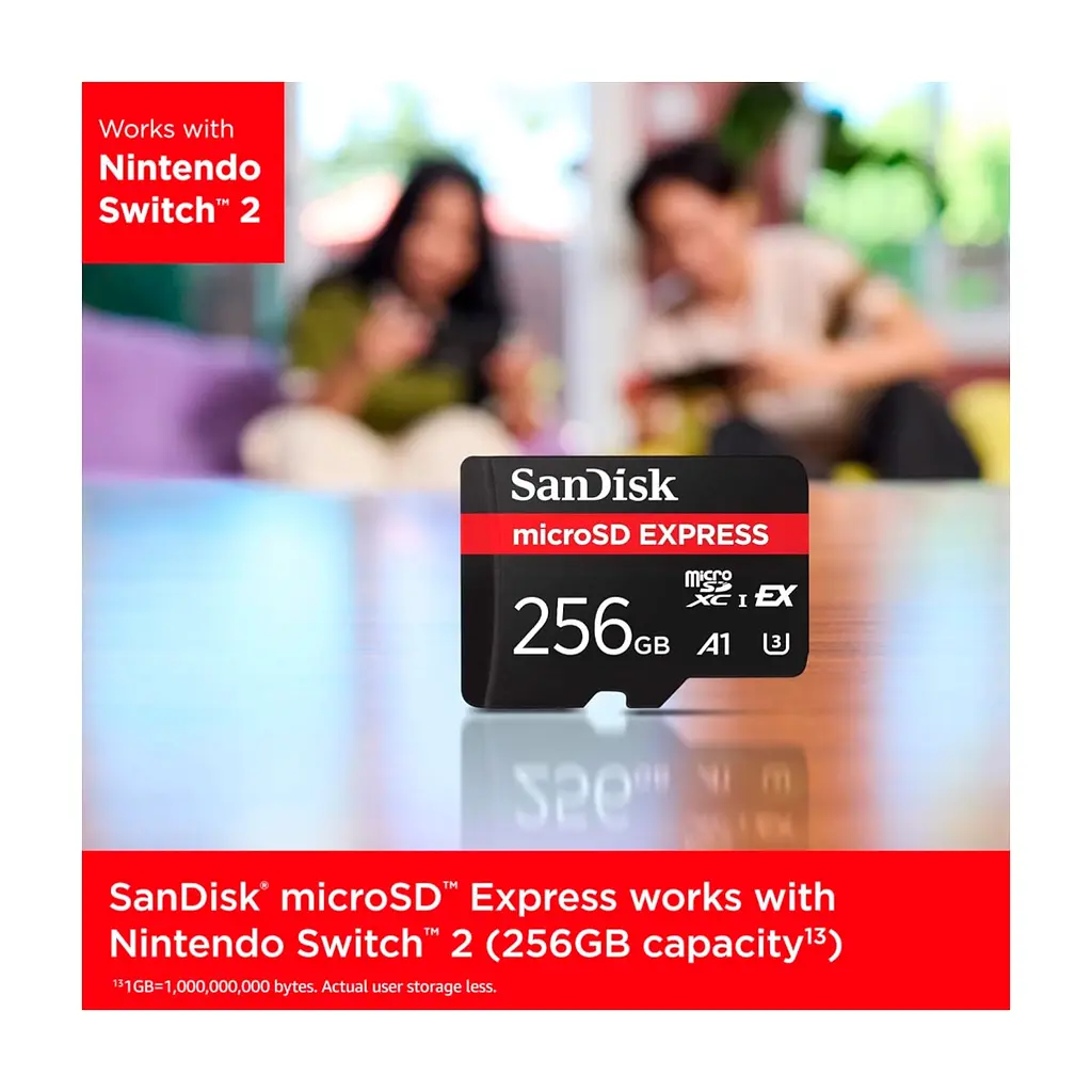 Карта пам'яті SanDisk 256GB microSDXC class 10 UHS-I U3 A1 Express (SDSQXFN-256G-GN4NN) - фото 3