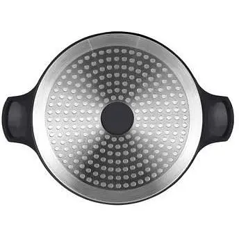 Каструля Ringel Zitrone Black (5.8 л), з кришкою (RG-2108-24/2 BL) - фото 3
