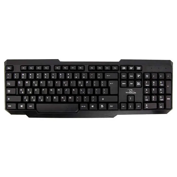Комплект (Клавіатура та миша) Esperanza TK108UA Titanum Memphis USB Black (TK108UA) - фото 2