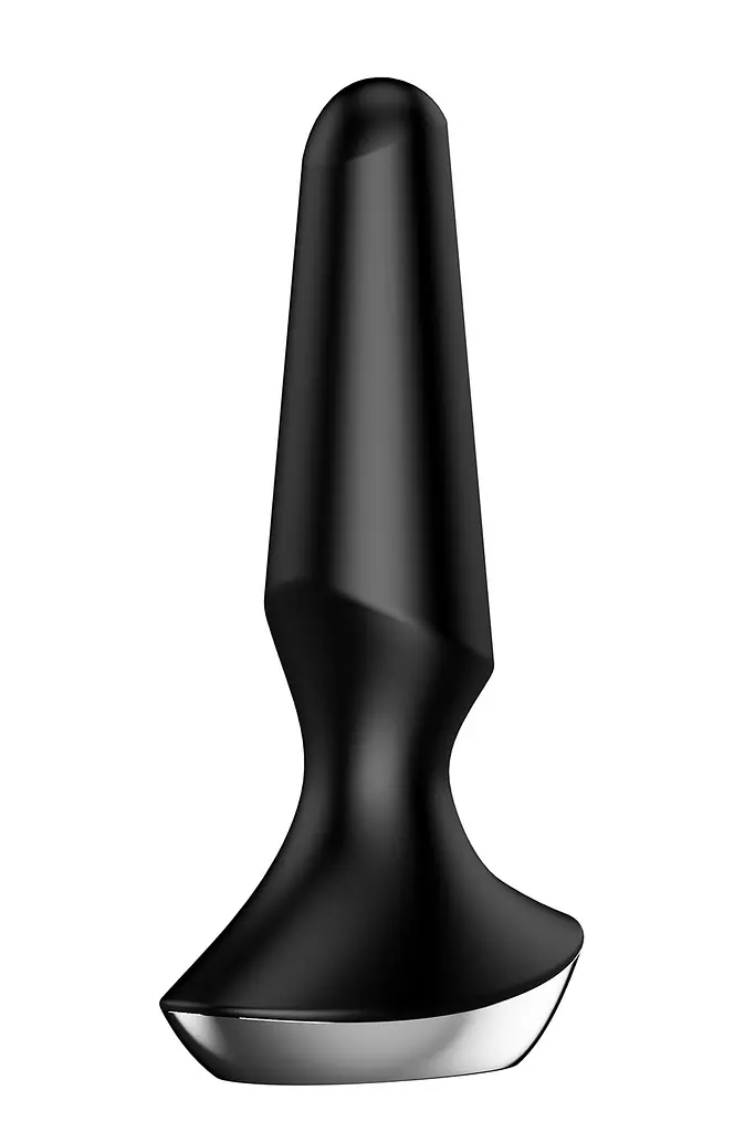 Анальна смарт-пробка Satisfyer Plug-ilicious 2, 14х3 см, чорна - фото 3