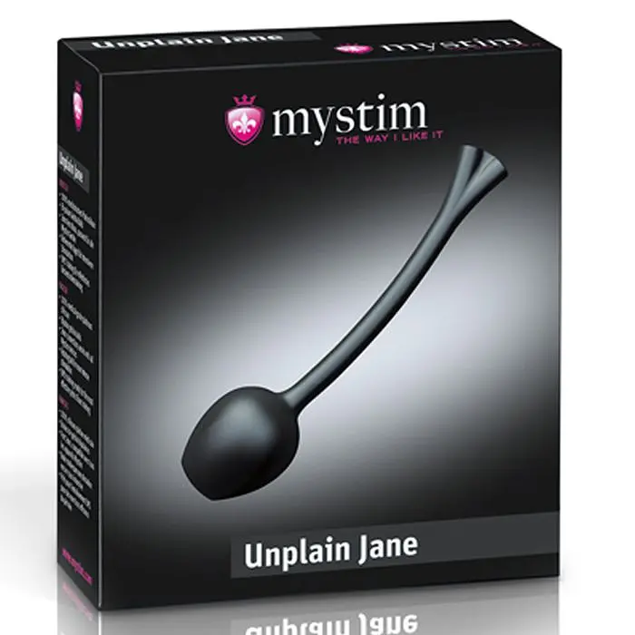 Вагінальні кульки Mystim Unplain Jane для міостимуляції 3.3 см - фото 4