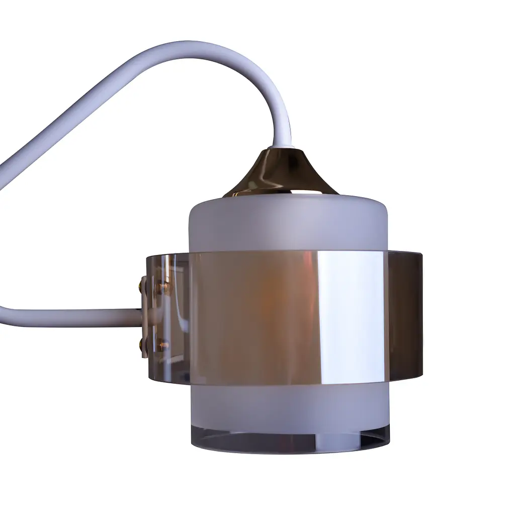 Люстра Brille LK-729S/3 E27 WH+FG - фото 3