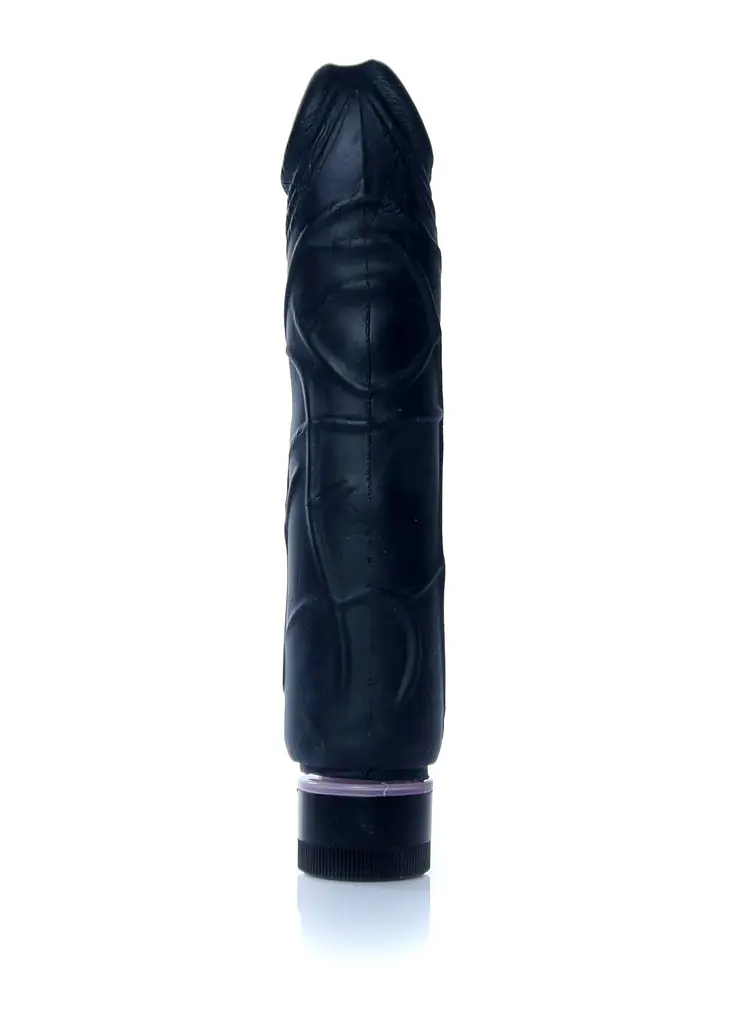 Вібратор Real Skin Multispeed Black, 22 см - фото 5