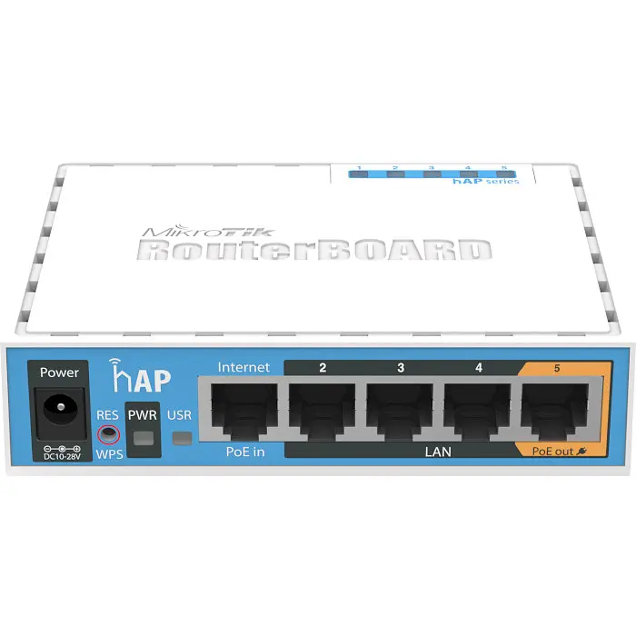 Маршрутизатор Mikrotik hAP (RB951Ui-2nD) - фото 2