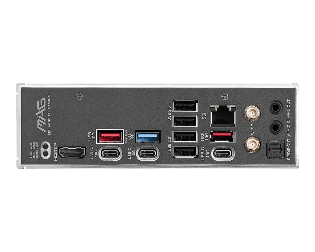 Материнская плата MSI MAG B850 TOMAHAWK MAX WIFI sAM5 B850 4xDDR5 M.2 HDMI WiFi BT ATX - фото 4