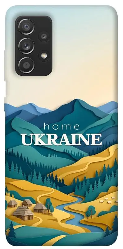 TPU чохол Demsky Ukraine home для Samsung Galaxy A72 4G / A72 5G