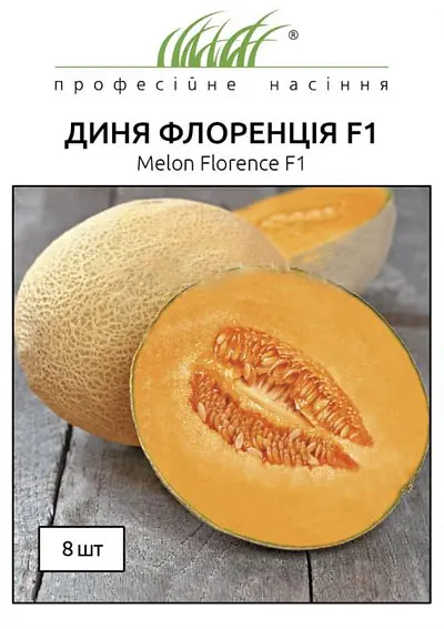 Насіння дині Флоренція F1 8 шт (Професійні Насіння)