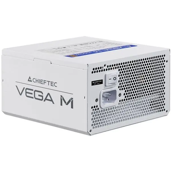 БЖ 1000W Chieftec VEGA M PPG-1000-CW ATX 3.1 135mm, 80+ Gold, Fully modular, WHITE, Retail (PPG-1000-CW) - фото 5