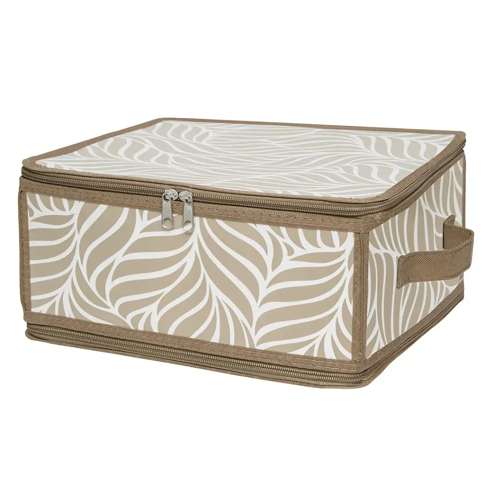 Короб складаний Handy Home Nature на блискавці 30x28x15 см бежевий (ESH22M) - фото 6