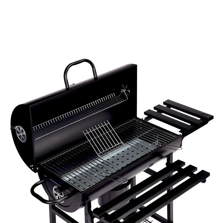 Вугільний гриль MultiGarden XXL BBQ0370 з кришкою, термометром та попільником - фото 3