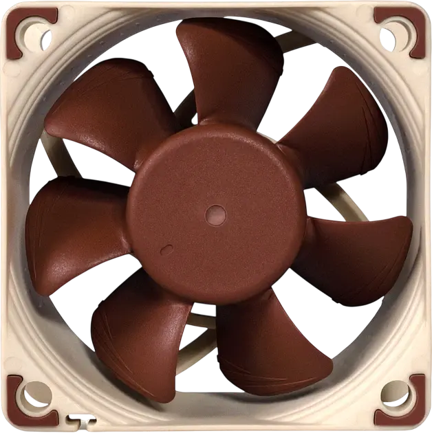 Вентилятор Noctua NF-A6x25 Brown (NF-A6x25 PWM) - фото 4