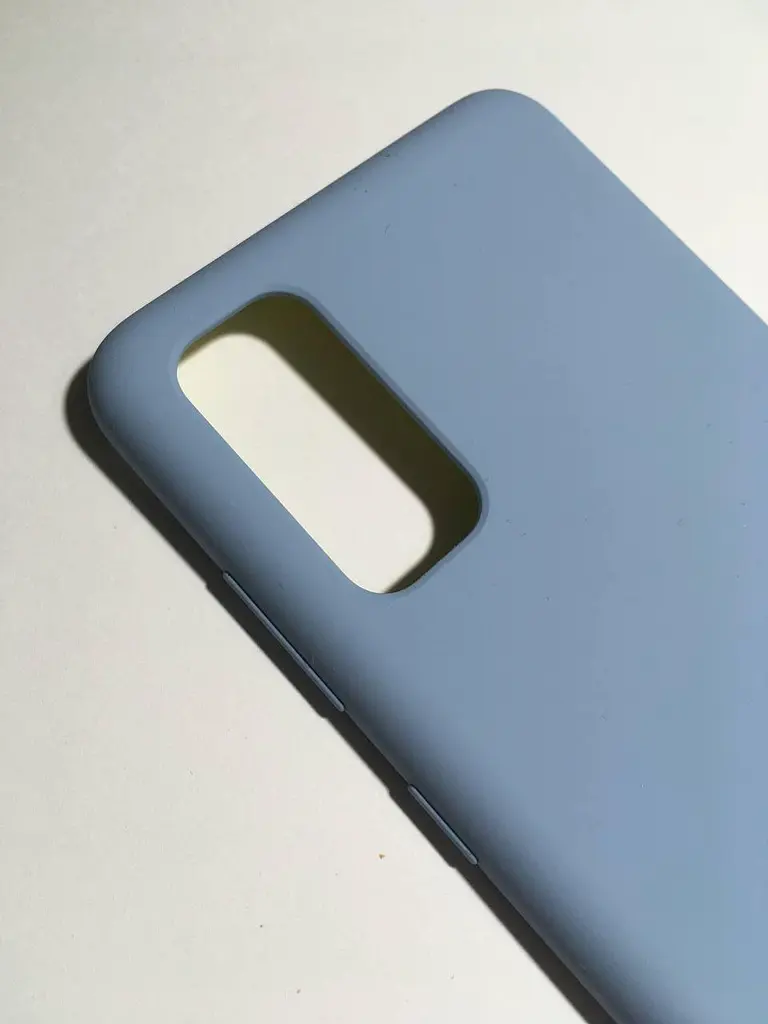 Чохол силіконовий Silicone Cover SM-G980 для Samsung Galaxy S20 (6.2") Sky Blue - фото 6