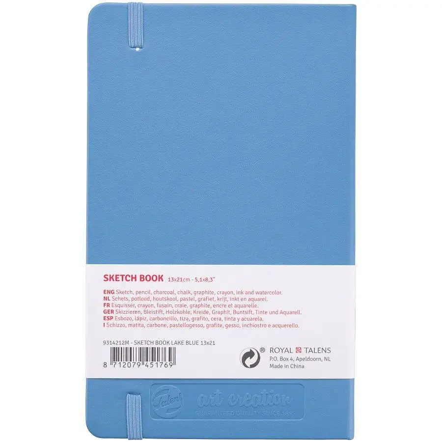 Блокнот для графики Royal Talens Art Creation А5 (13х21см) 140г/м2 80л Lake Blue - фото 2